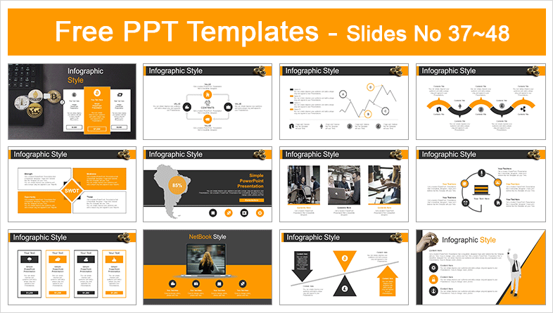 golden-bitcoin-powerpoint-templates-4